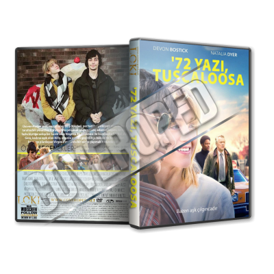 72 Yazı Tuscaloosa - Tuscaloosa - 2019 Türkçe Dvd Cover Tasarımı